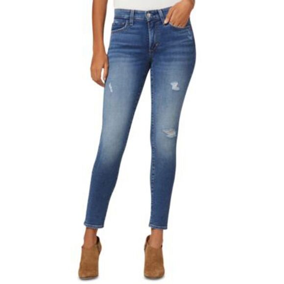 Joe's Jeans The Icon Distressed Ankle Skinny Jeans In Bledsoe - 24 - Picture 2 of 3